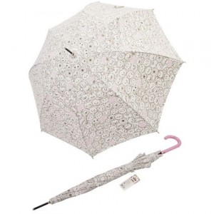 Tsum Tsum 大集合 簡單 線條 粉紅色 長 雨傘