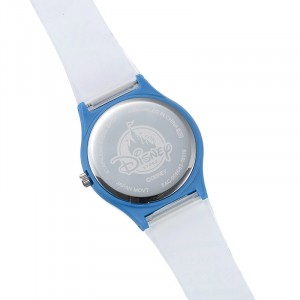 小魔星 史迪仔 史迪奇 星際寶貝 夏威夷 花環 白色 藍色 手錶