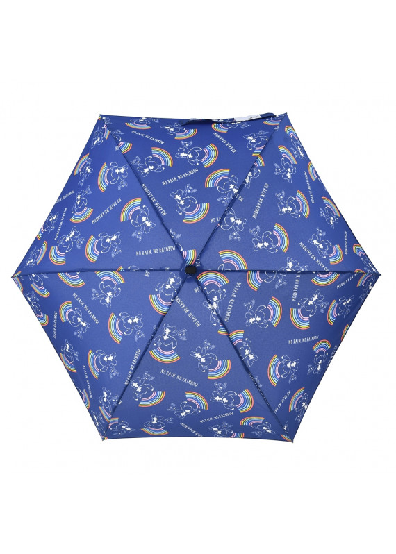小魔星 史迪仔 史迪奇 星際寶貝 醜丫頭 小金 下雨天 彩虹 深藍色 縮骨傘 連 雨傘袋 
