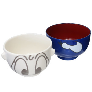 唐老鴨 深藍色 日本製 飯碗 湯碗 汁椀 茶碗 1套2個