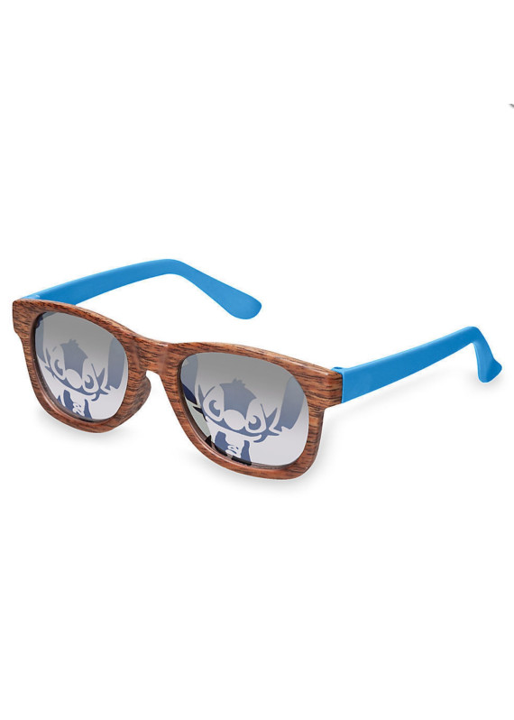 小魔星 史迪仔 史迪奇 星際寶貝 藍色 木紋色 100% 防UV 嬰兒 太陽 眼鏡