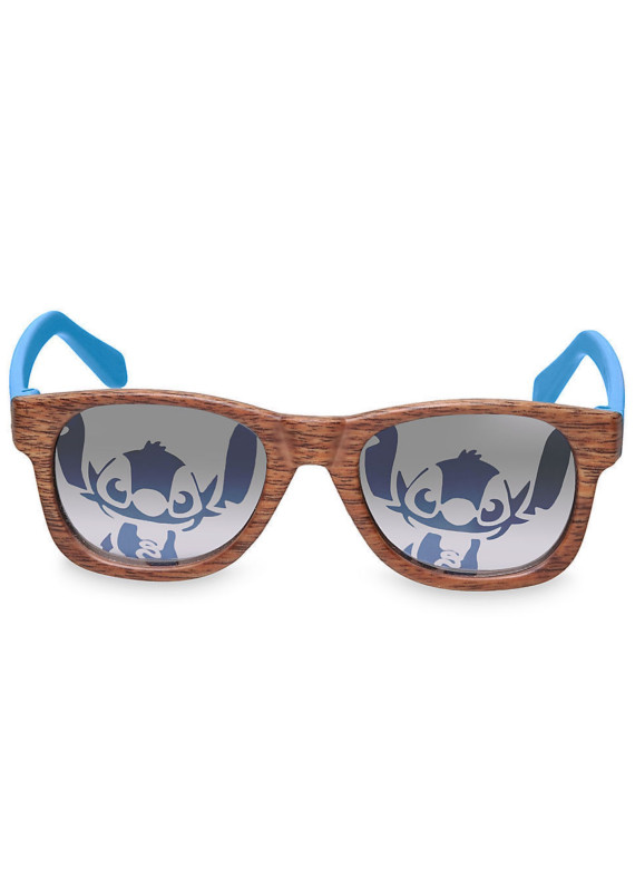小魔星 史迪仔 史迪奇 星際寶貝 藍色 木紋色 100% 防UV 嬰兒 太陽 眼鏡