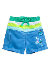 小魔星 史迪仔 史迪奇 星際寶貝 藍綠 清涼夏日 嬰兒 泳褲
