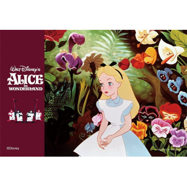愛麗絲 夢遊仙境 森林 透明 70塊 砌圖 拼圖