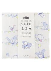 小飛象 老鼠提姆 嬰兒 馬戲團 日本製 紗巾 奈良蚊帳布 萬用布 (中)