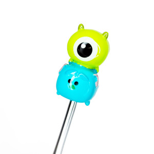 怪獸公司 毛毛 大眼仔 單眼仔 Tsum Tsum 立體造型 小型 鐵匙羹 湯匙 甜品匙 飲品匙 
