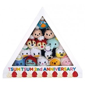 Tsum Tsum 大集合 2週年紀念 限量 1套15隻 生日套裝