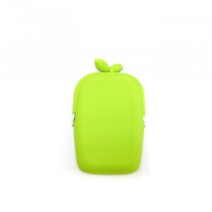 怪獸大學 綠色 夾子 矽膠 電話袋