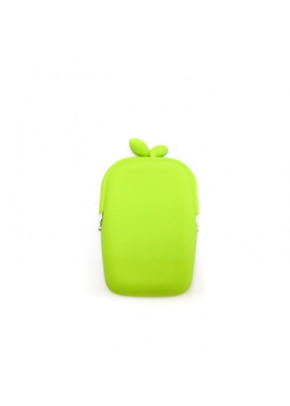 怪獸大學 綠色 夾子 矽膠 電話袋